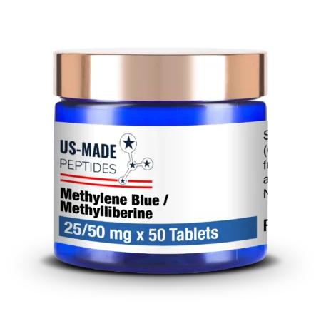 Methylene Blue (25mg) / Methylliberine (50mg) x 50 Tablets