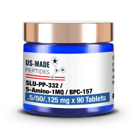 Weight Loss Blend - SLU-PP-332 (500mcg) / 5-Amino-1mq (50mg) / BPC-157 (125mcg) x 90 Tablets